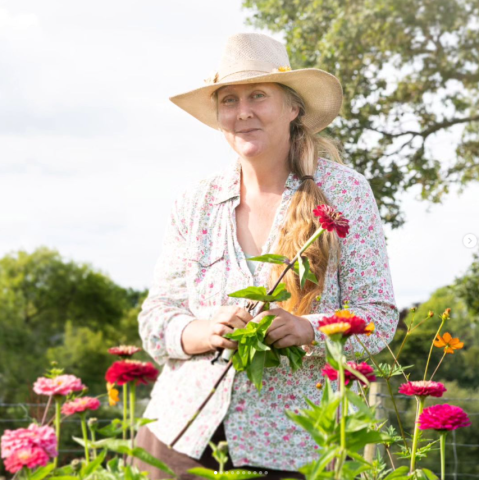 PICTURED: Emma Willimas, Wenvoe Flower Farm