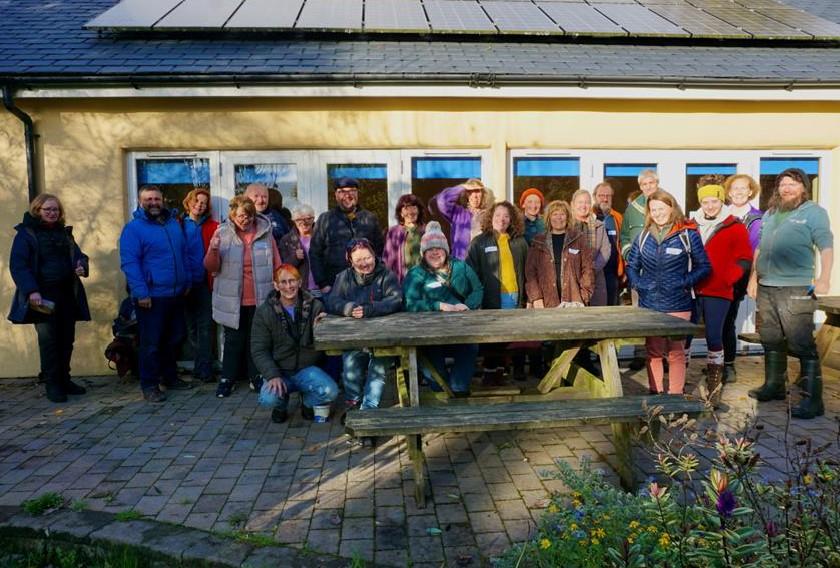 group of people from Northern Ireland's digging deeper project